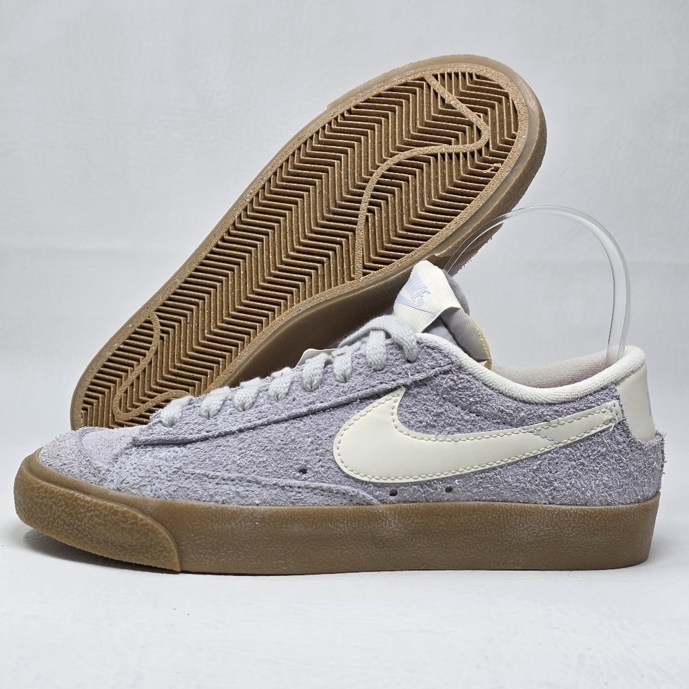 Nike Blazer Low '77 Vintage Multicolor Suede Shoes FQ8060‑003 Women's Size 6